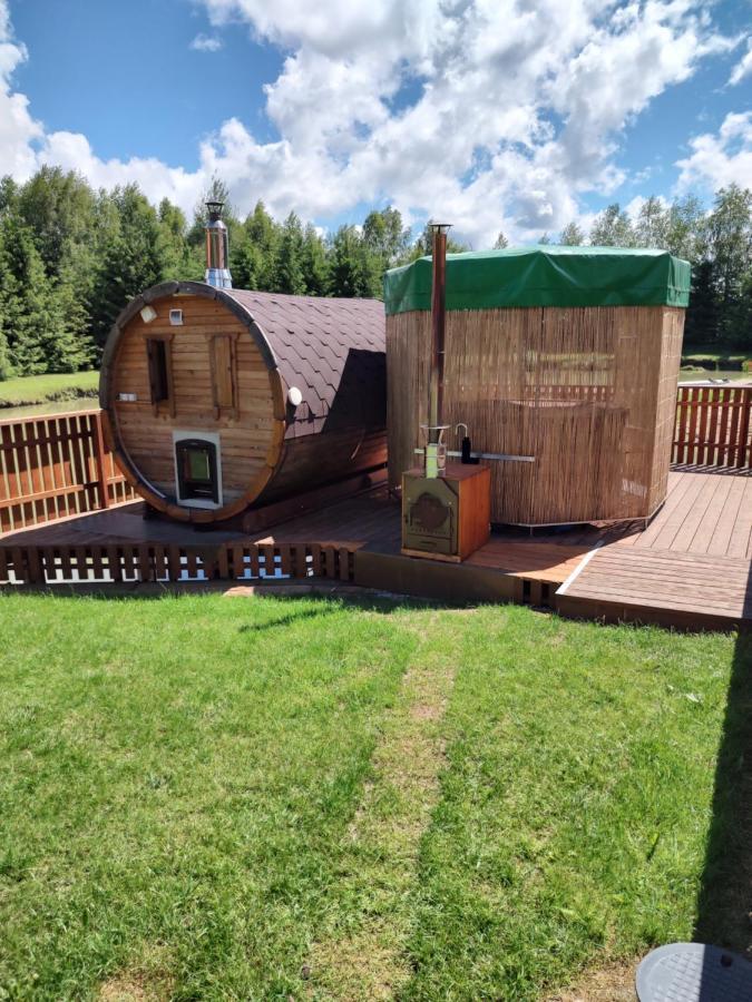 Lodges Zacisze I Гижицко Экстерьер фото