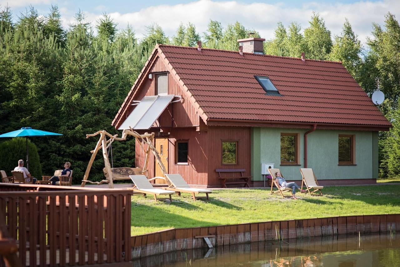 Lodges Zacisze I Гижицко Экстерьер фото