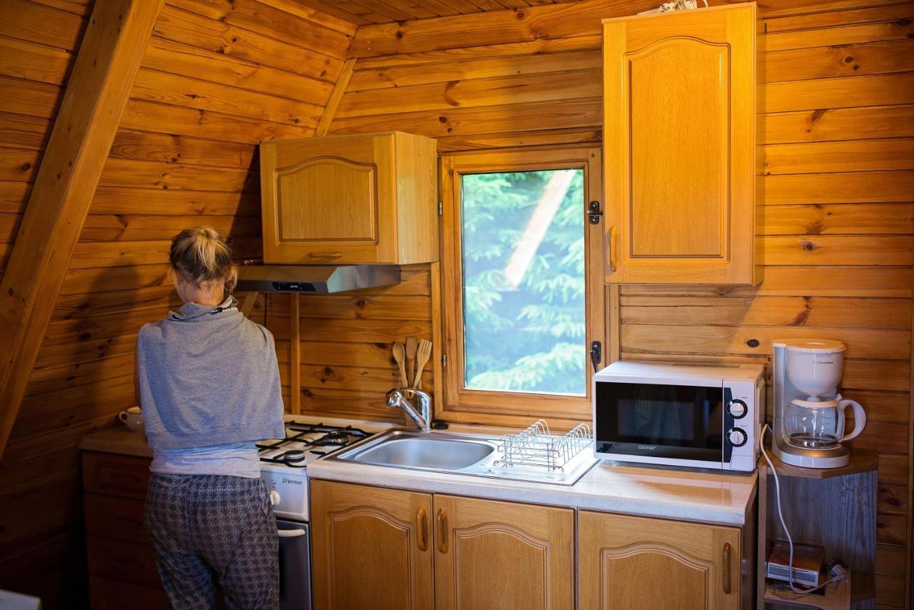 Lodges Zacisze I Гижицко Экстерьер фото