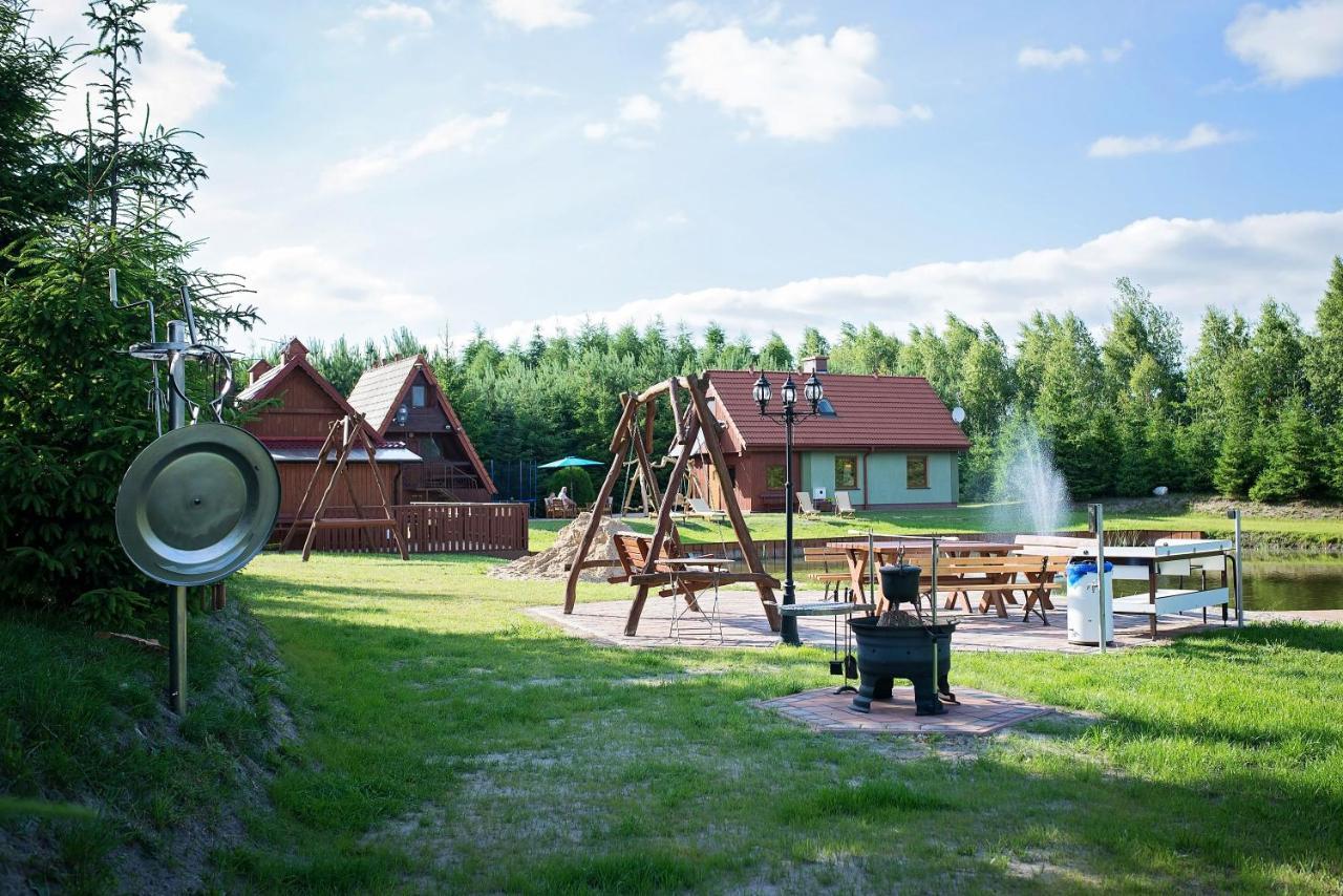 Lodges Zacisze I Гижицко Экстерьер фото