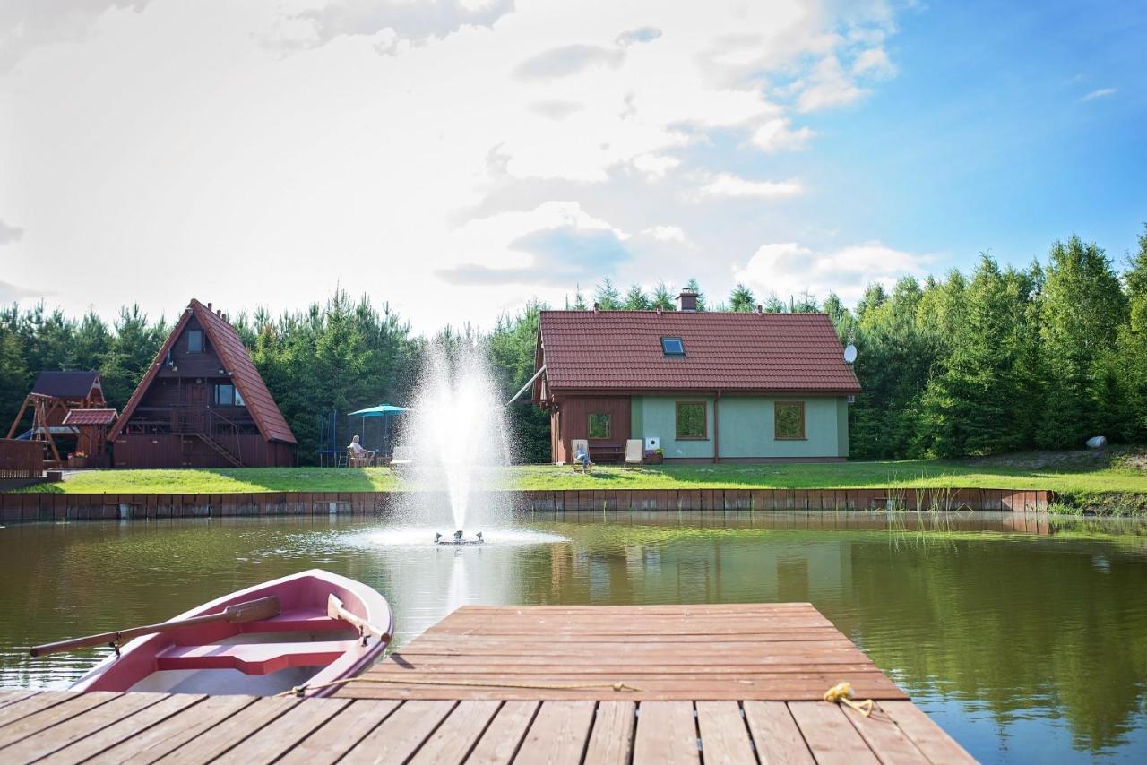 Lodges Zacisze I Гижицко Экстерьер фото
